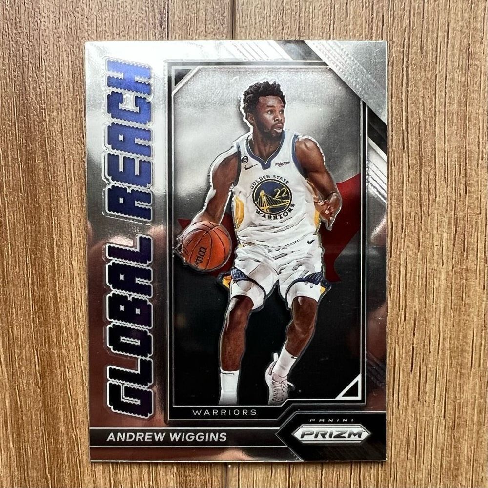 Andrew Wiggins Global Reach Prizm 2022-23 Basketball Card #5